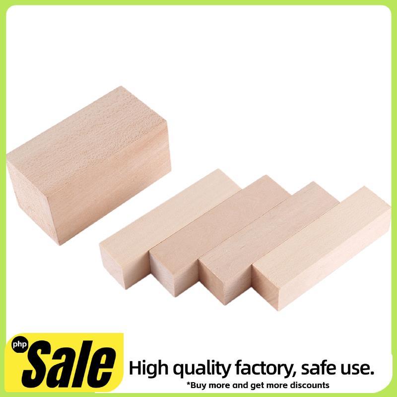 5 Chiếc Khắc Khối Gỗ Whittling Khối Gỗ Basswood Khắc Khối Chưa Hoàn Thành Bộ Để Khắc Người Mới Bắt Đ