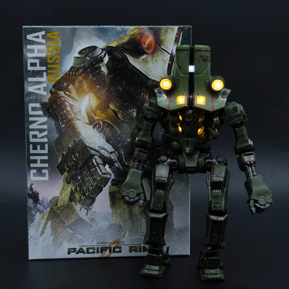 NECA Pacific Rim Cherno Alpha Mecha Quà tặng mát mẻ làm bằng tay cho trẻ em Đánh lửa Mecha Dream-Rea