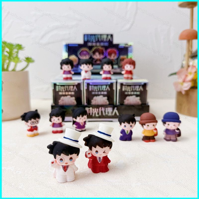 HT2 12 Chiếc Identity V Naruto One Piece Link Click Sit-in-a-Row Series Blind Box Nhân Vật Hành Động
