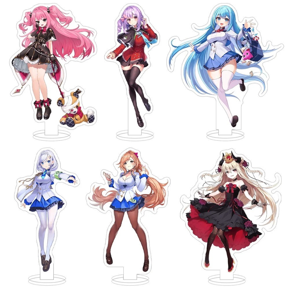 Standee Twinkle Star Knights mô hình mica trang trí nhân vật Meluel Yuris Mahmut Hildione Magdalena 