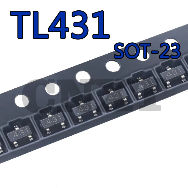 20 ~ 100 CÁI TL431 CJ431 431 SOT-23 Miếng dán Pha lê Triode Ống điều chỉnh điện áp