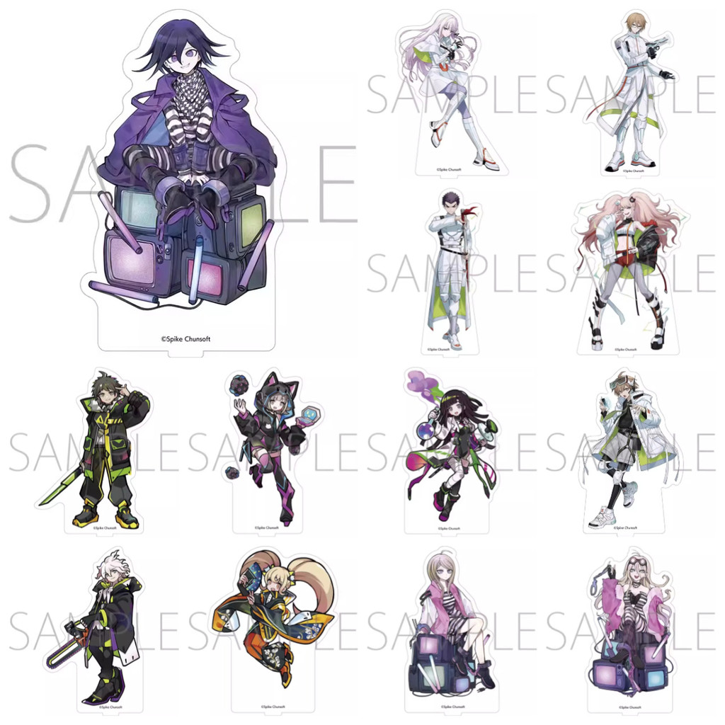 Trò Chơi Danganronpa Acrylic Đứng Búp Bê Anime Ouma Kokichi Nanami Chiaki Hình Cosplay Đồ Chơi Quà T