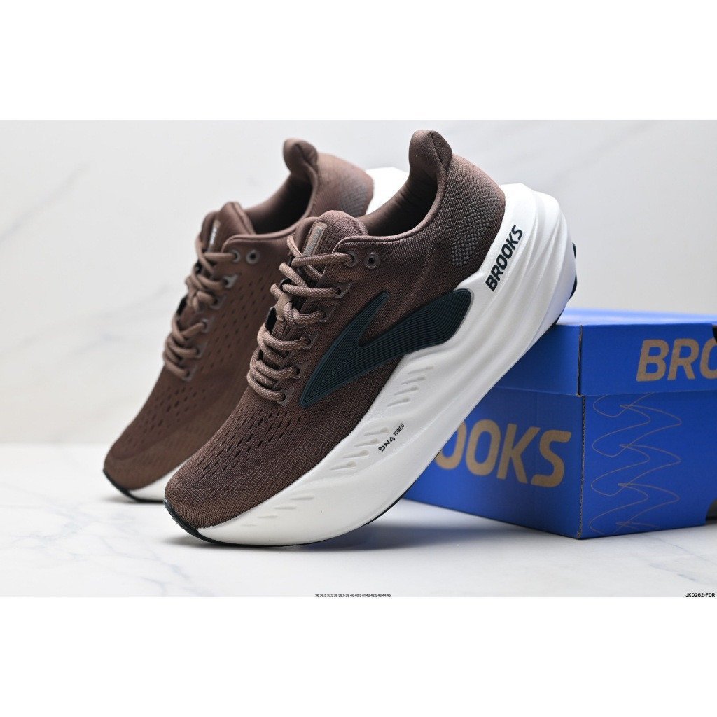 Giày chạy bộ Brooks Glycerin Max Super Glycerin Brown IIYH A1XB - Đệm marathon và đế dày