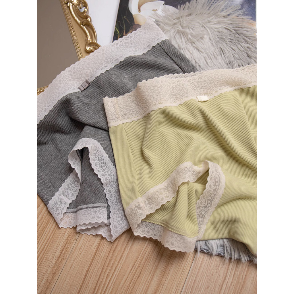 Peach Sauce Girl Skin-Friendly Soft Threaded Mid-Waist Ren