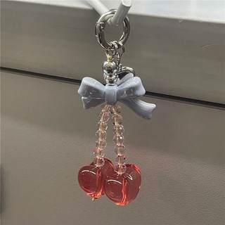 [SẴN] Móc khóa hình quả Cherry phong cách Hàn Quốc, Siêu Cute, Cực Hottt