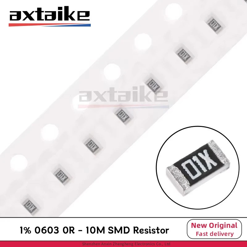 100 CÁI 1% 0603 0R - Điện trở 10M SMD 1 / 10W 2.2 4.7 5.1 10 100 150 220 330 470 510 680 910 Ohm K Ω