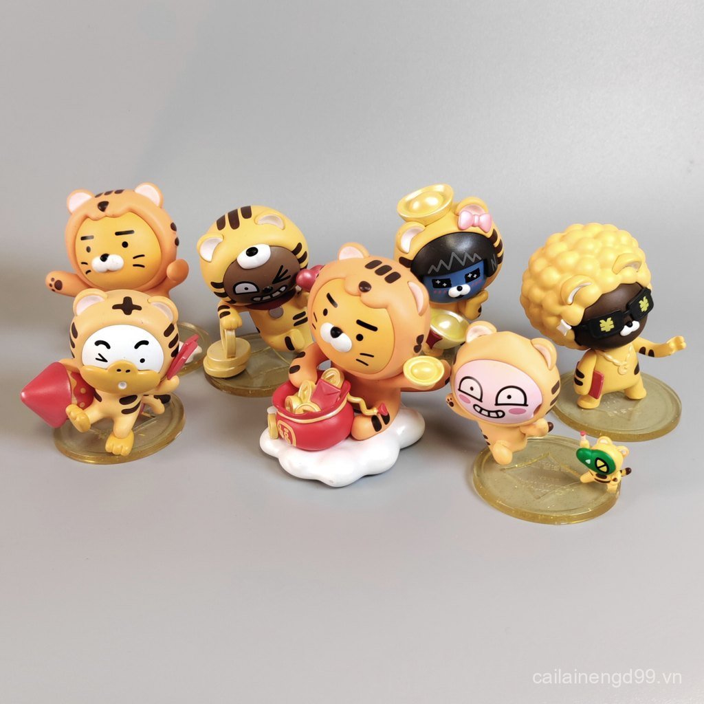 Hàng Chính Hãng Số Lượng Lớn Kakao Friends Kakao Friends Kakao Friends Series Hộp Bí Ẩn Hổ Hợp Thời 