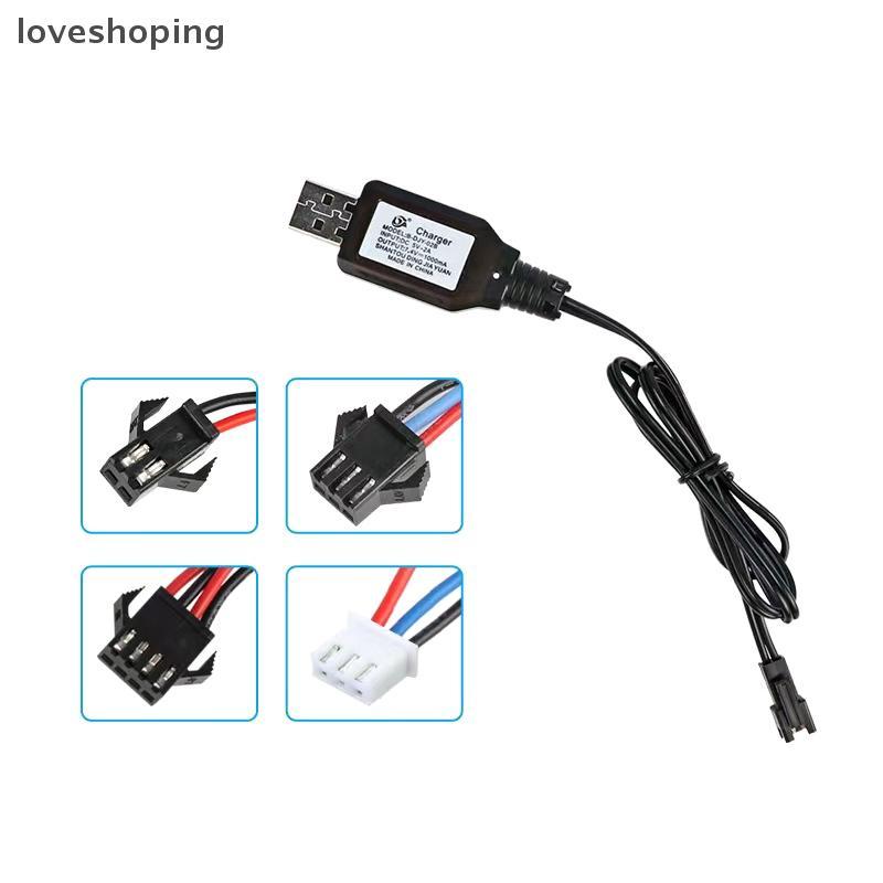 [LS] 7.4V (3.7V X2) Sạc SM-2P / 3P SM-4P Ngược XH-3P / 4P Pin Li-ion Điện RC Đồ Chơi Xe Thuyền Sạc U