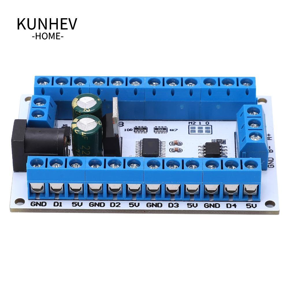 Mô-đun cảm biến KUNHEV RS485, Bảng mạch R4DCB08 8 kênh DC6-24V DS18B20, Mô-đun rơle Mô-đun cảm biến 