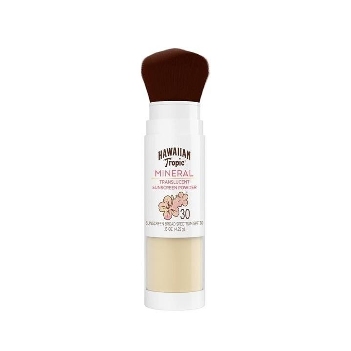 Hawaiian Tropic - Cọ phấn mờ khoáng SPF30 Trang điểm nhẹ