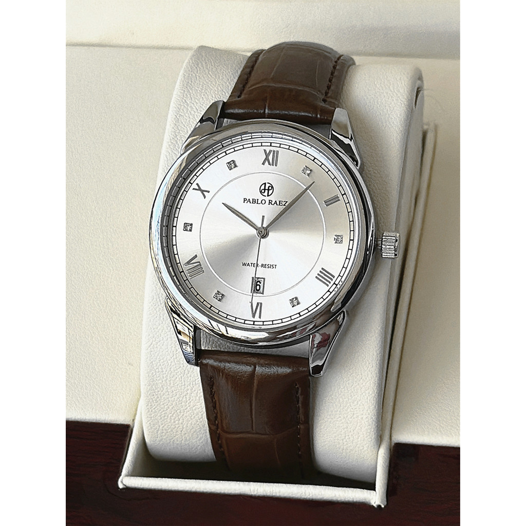 PABLO RAEZ Đồng hồ đeo tay nam phong cách mới Đồng hồ đeo tay thông thường dành cho doanh nhân chống