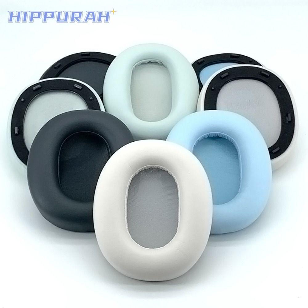 HIPPURAH 1 Cặp Đệm Tai, Miếng Đệm Tai Thay Thế Bằng Da Protein, Tai Nghe Xốp Mềm Bịt Tai Cho Edifier