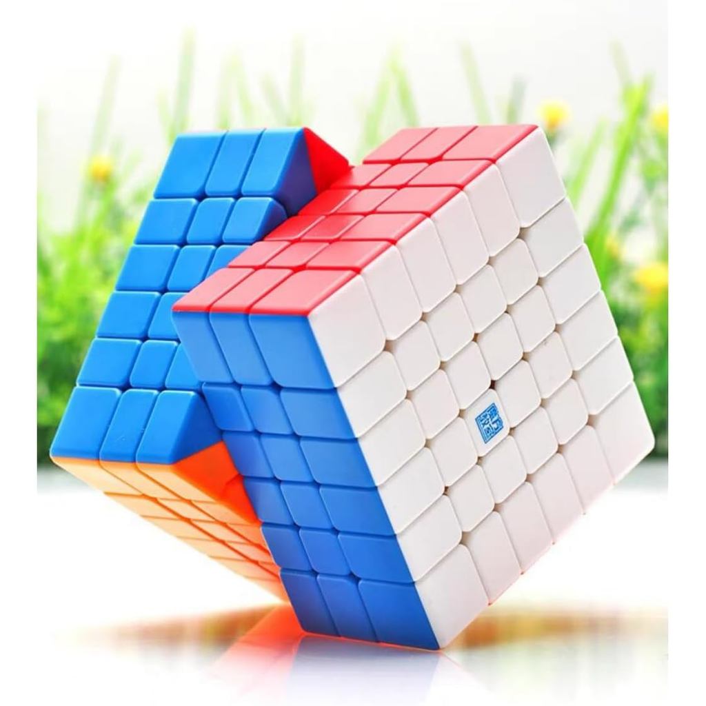CuberSpeed Moyu meilong 6x6 v2 m stickerless Speed Cube moyu meilong 6x6 v2 Khối tốc độ từ tính