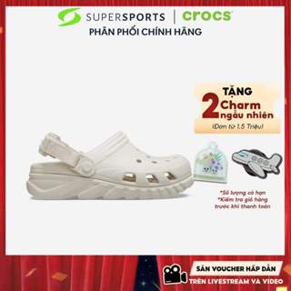 Giày Clog Unisex Crocs Duet Max Ii - Be - 208776-160 ADS01 LS100 B000