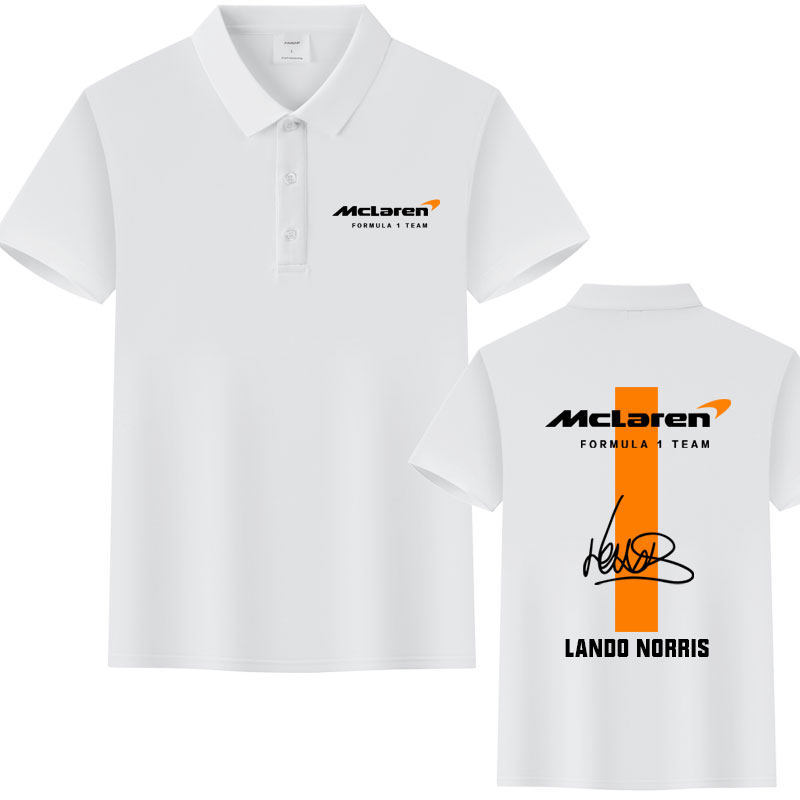 Mckay F1 Polo Shirt Lando Norris - Đồng Phục Tay Ngắn Cho Mùa Hè