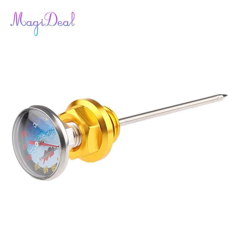 Bình dầu xe máy 14,5cm có nhiệt độ cho xe đạp địa hình 110cc 125cc ATV ATV ATV