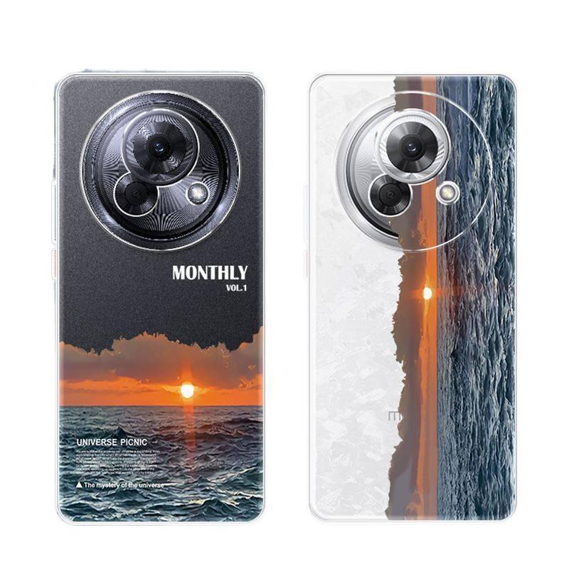 Dành Cho Meizu Lucky 08 Ốp Lưng TPU Mềm Chống Sốc Trong Suốt Siêu Mỏng Có Cạnh Vòng Cung Thiết Kế Hợ