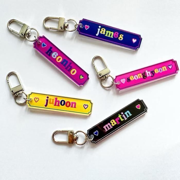 CORTIS Neon Color Keychain - keonho