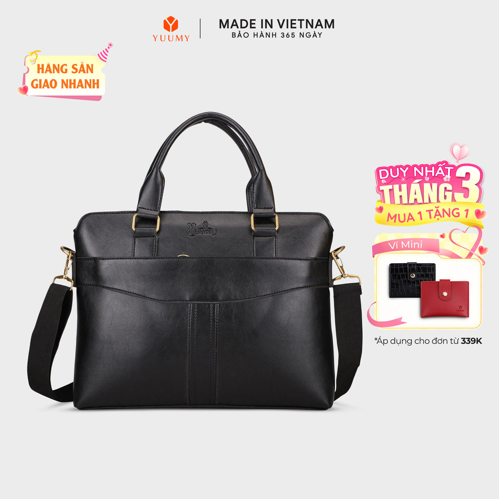 Cặp Công Sở Yuumy (Thời trang nữ đi làm cỡ lớn - Cặp da CAYM06) Bagsmart