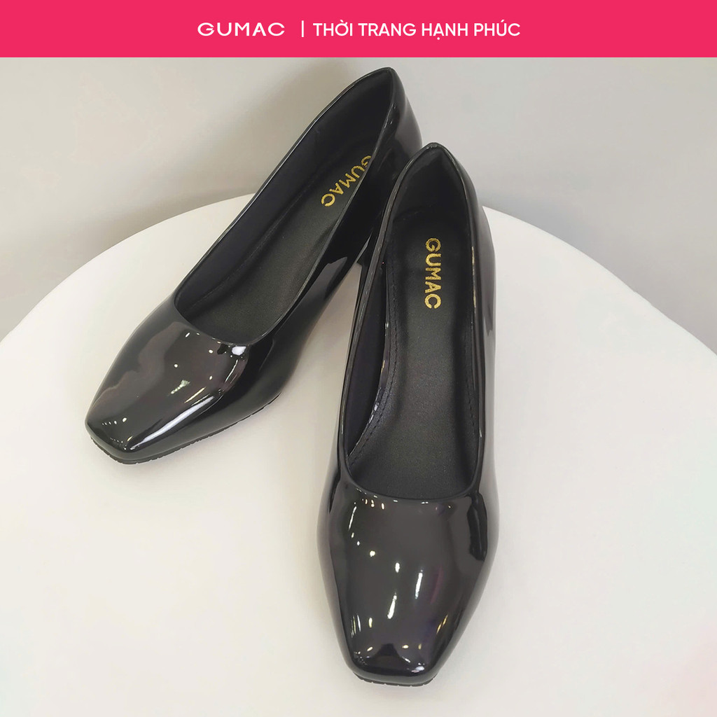Giày búp bê nữ GUMAC da bóng  GF10033