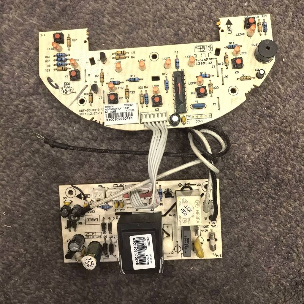 [Hàng có sẵn] Phụ kiện nồi cơm điện Gli Dasong GDF-3013D Bảng điều khiển 4013D Bảng nút 5013D Bảng m