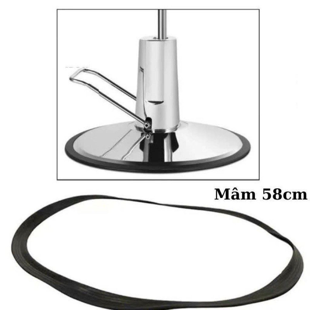 Gioăng Cao Su, Vòng Đệm Cho Mâm Ghế Cắt Tóc Nam Barber Chair Rubber Base Ring - 110140 shoptocdep