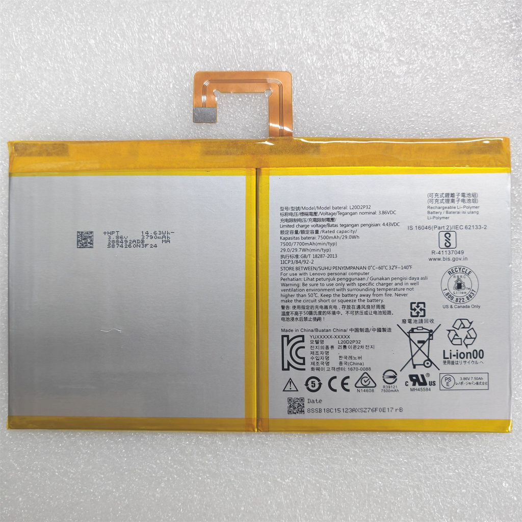 [Hàng có sẵn] Thích hợp cho Lenovo Shin-Chan pad Plus J607F J616F J606F / N TB128FU Pin L20D2P32