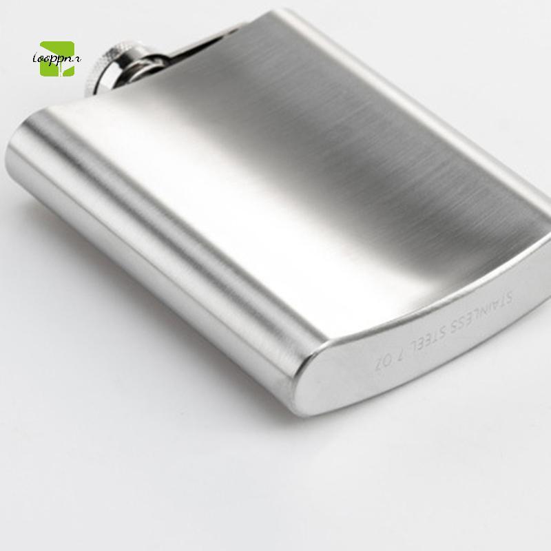 Tooppnn 1 4 5 6 7 8oz xách tay mini thép không gỉ rượu Hip Flask cho Chai du lịch Whisky chai Mug Fl