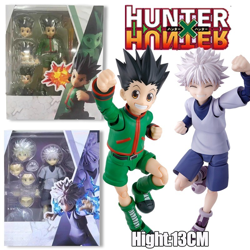 S.H.Figuarts Hunter X Hunter Gon Freecss Nhân vật hành động SHF Killua Zoldyck Mô hình sưu tập