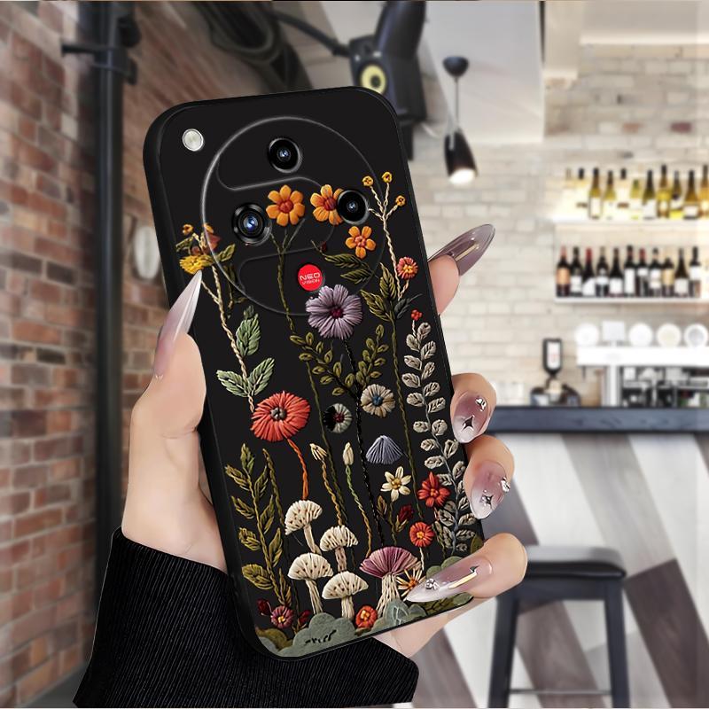 Ốp điện thoại Cho ZTE Nubia Z70S Ultra Nubia Focus 2 Nubia RedMagic 10 Air Creative Floral Phone Cas