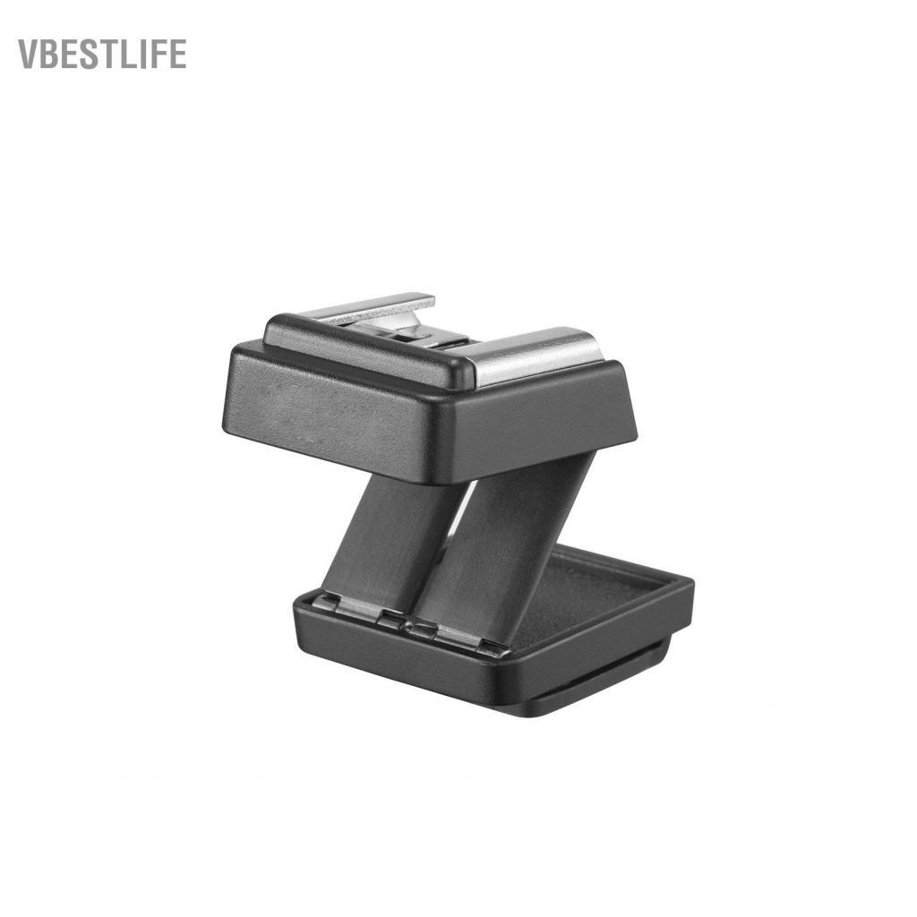 VBESTLIFE Godox FS-R Tiếp Xúc Đơn Gấp Hot Shoe Riser Extender Mount Adapter Tương Thích với GODOX IM