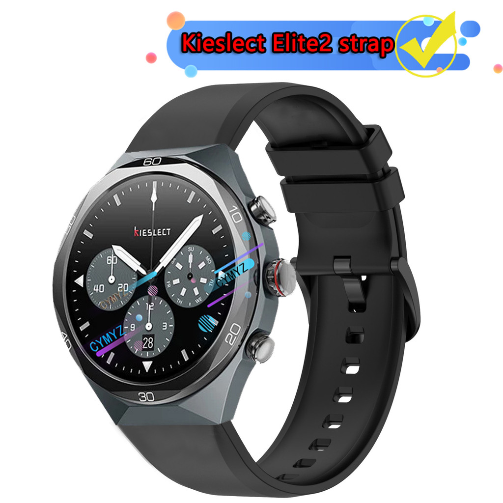 Dây đeo Kieslect Elite2 Dây đeo silicon Kieslect AI Smartwatch Elite2 Dây đeo đồng hồ Dây đeo cổ tay