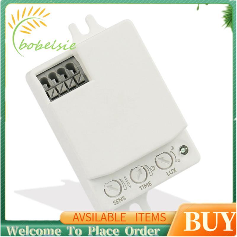 Công tắc cảm biến chuyển động Radar vi sóng Mini 5,8 GHz AC85-265V Công tắc cảm biến cơ thể con ngườ