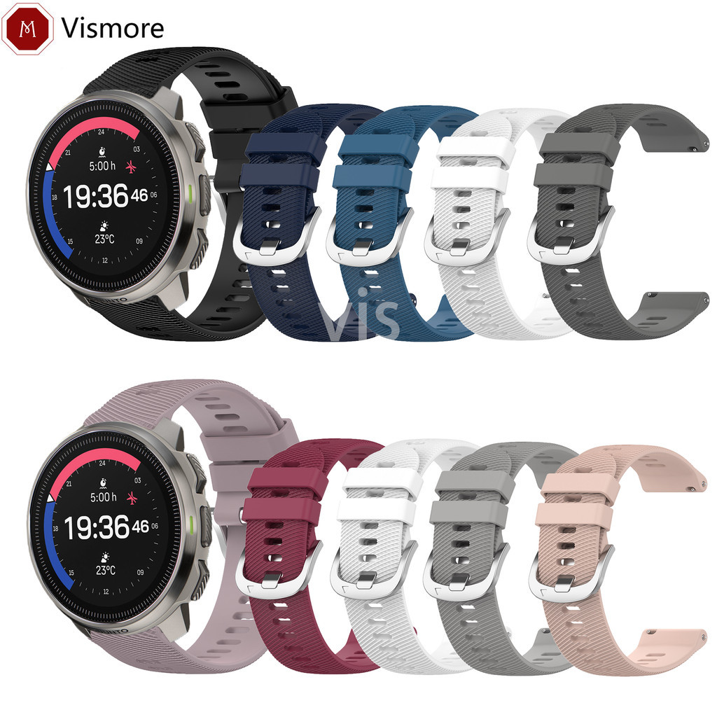 Dây đeo silicon mềm cho SUUNTO 9 PEAK PRO / 9 5 PEAK DLC / SUUNTO 3 Fitness / RACE / Ocean / VERTICA
