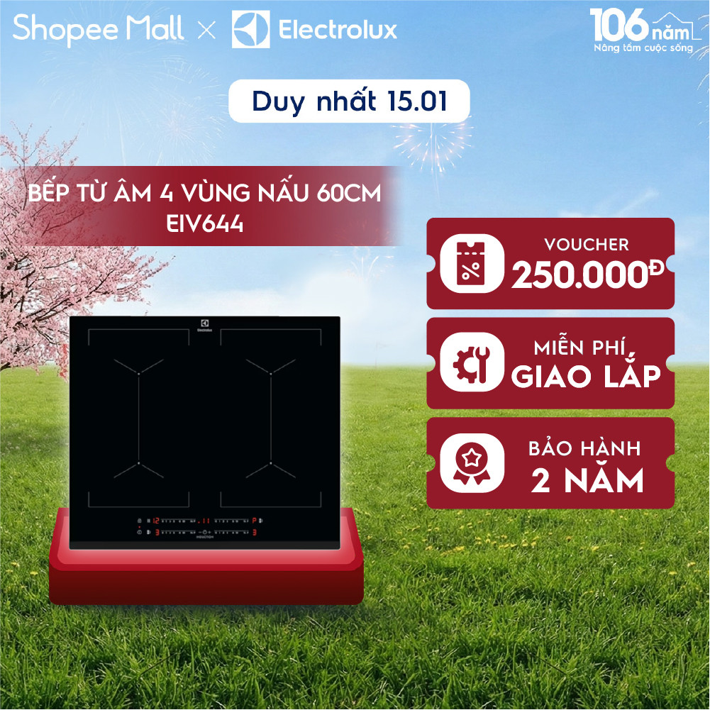 Bếp từ âm Electrolux 4 vùng nấu 60cm EIV644, Tính năng kết nối các vùng nấu