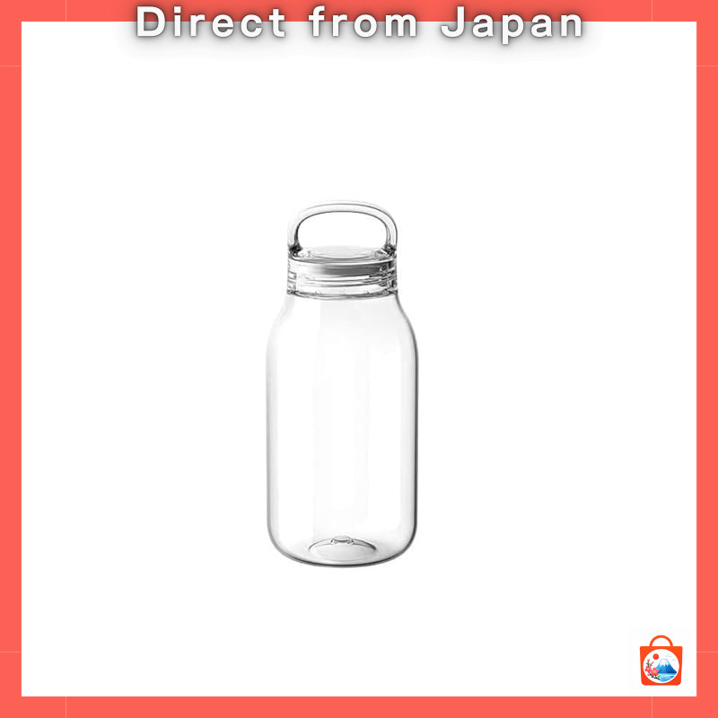 【Direct from Japan】
KINTO Water Bottle 300ml Clear Lightweight Flask Dishwasher Safe My Bottle 20121