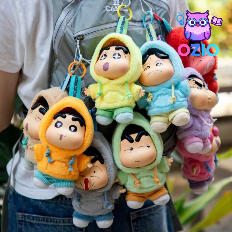 Giảm Giá [Chính Hãng] Crayon Shin-Chan Cảm Xúc Dopamine Vinyl Búp Bê Sang Trọng Tình Yêu Trí Não Cra