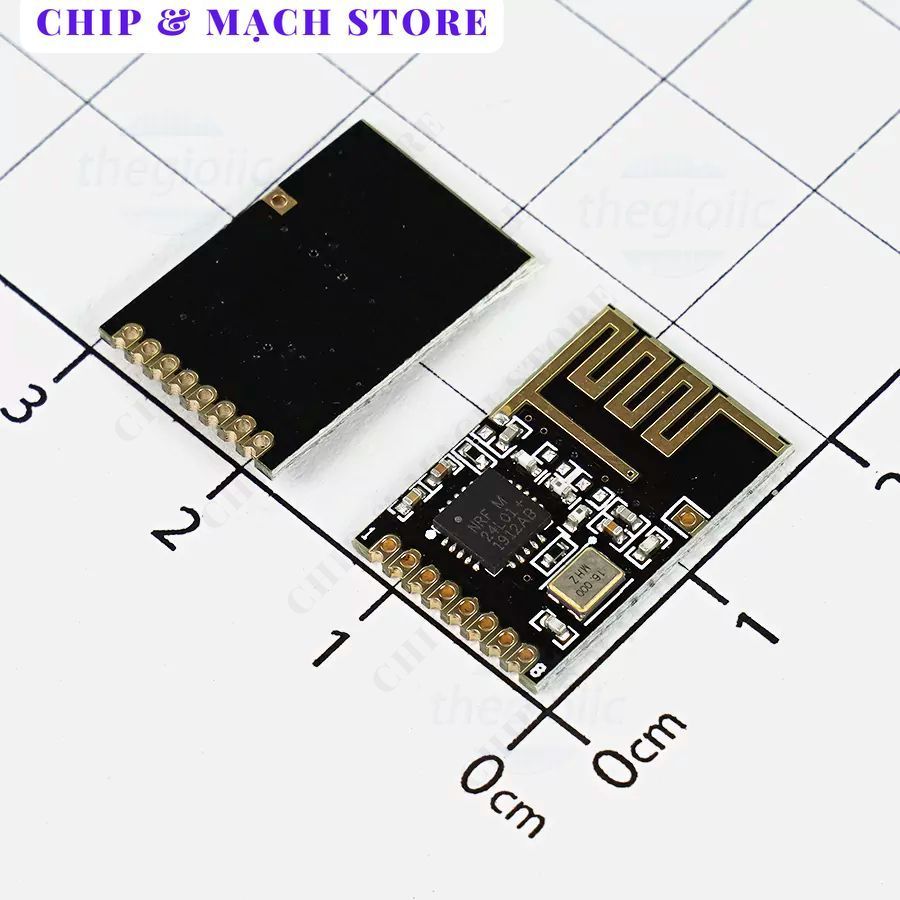 NRF24L01-M Mạch Thu Phát RF 2.4GHz Chip & Mạch Store