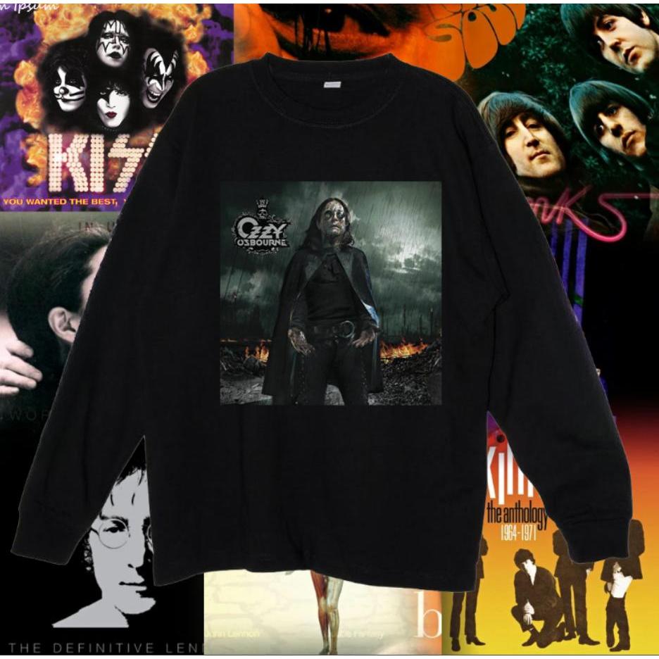 Áo thun Cotton dài tay OZZY OSBOURNE