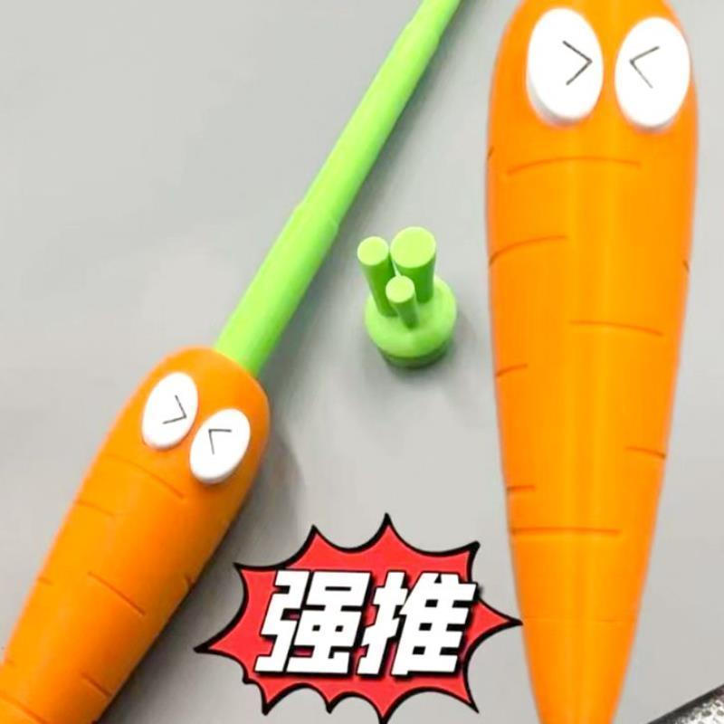 New Product#3D Carrot Sword Telescopic Stick Carrot Knife Banana Toy Gravity Technology D312Y