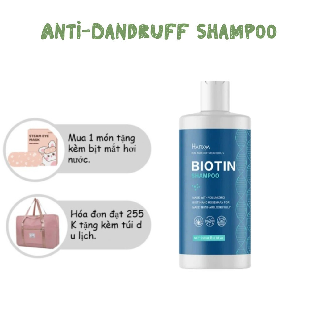 Dầu Gội Maple Holistics Mỹ - Chiết Xuất Biotin (Vitamin B7) Kiểm Soát Dầu & Giảm Gàu, Chai 236ml