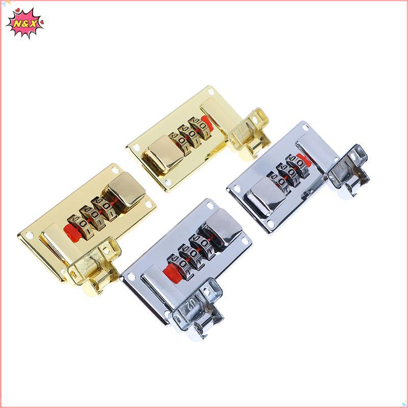 N & X Mật Khẩu Lo Chốt Bạc Mã Lo Retro Trang Sức Vintage Hộp Gỗ Hộp Quà Tặng Hành Lý Vali Phần Cứng 