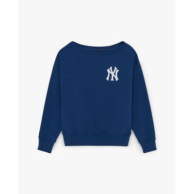 MLB - Áo sweatshirt nữ cổ thuyền tay dài Heritage_3FMTV1861-50NYM