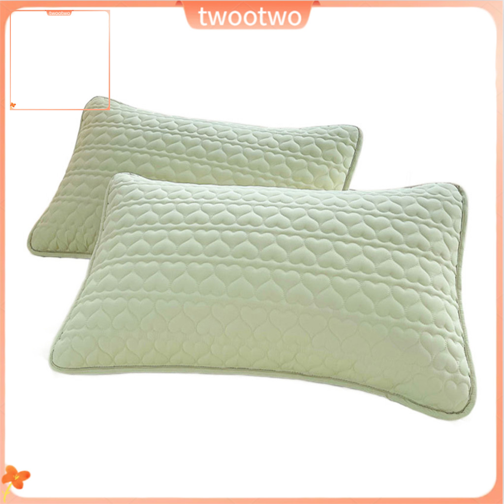 Twt Vỏ Gối Chống Thấm Nước Vỏ Gối Chống Thấm Nước Vỏ Gối Chăn Chống Thấm Nước Có Họa Tiết Trái Tim –