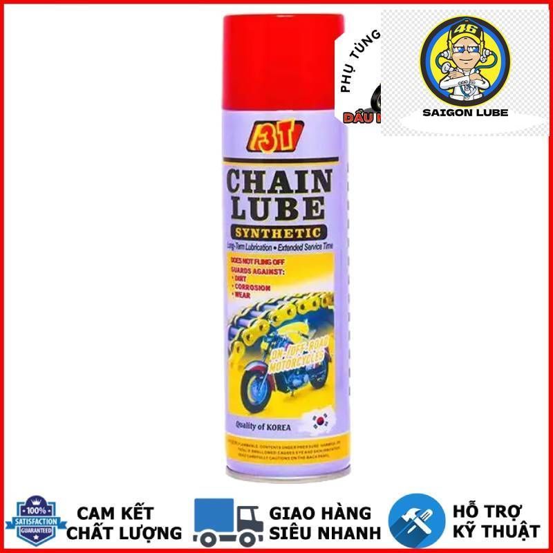 Dưỡng sên mỡ bò nước 3T Chain Lube 500ml chống văng, bám dính tốt