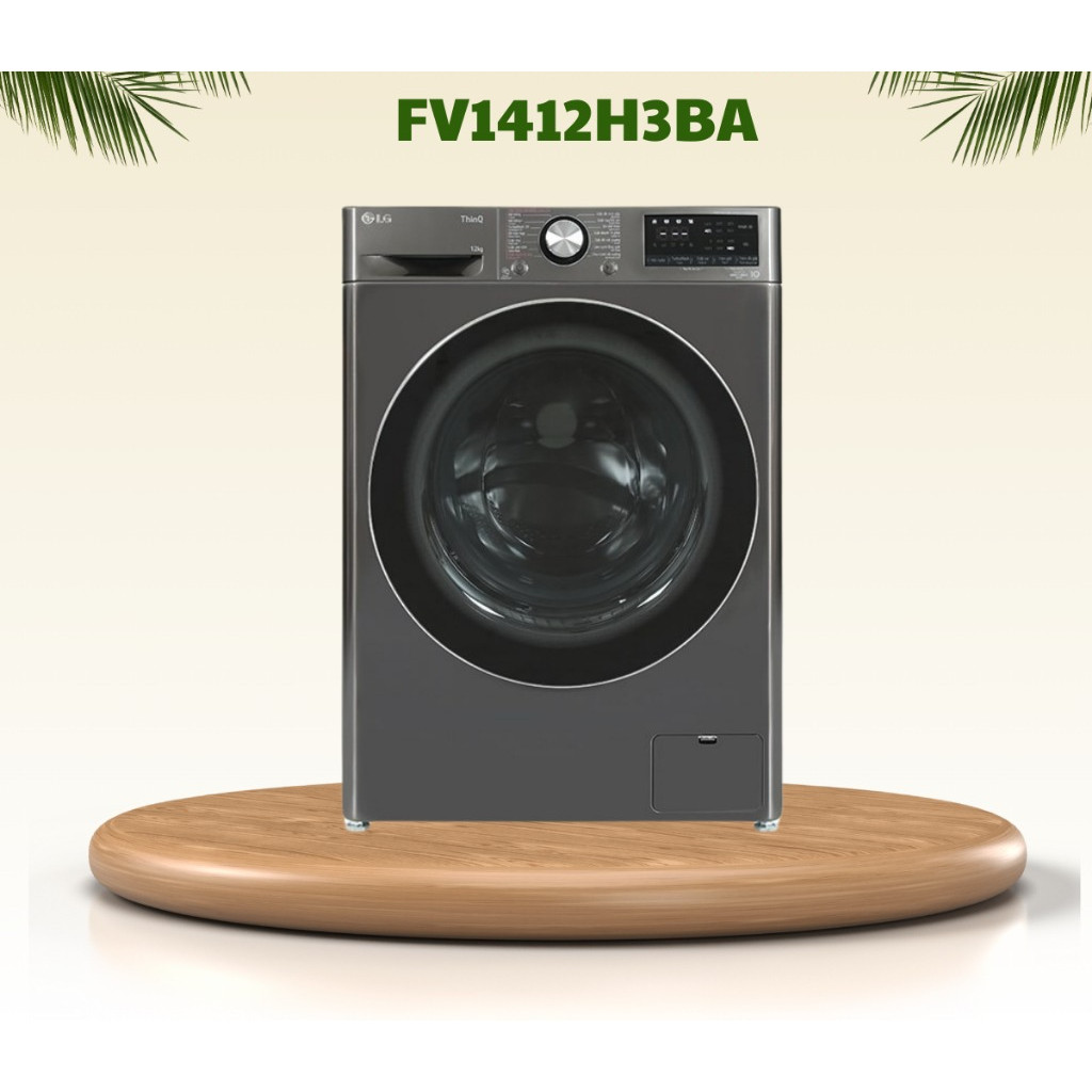 Máy giặt sấy LG FV1412H3BA 12kg giặt 7kg sấy
