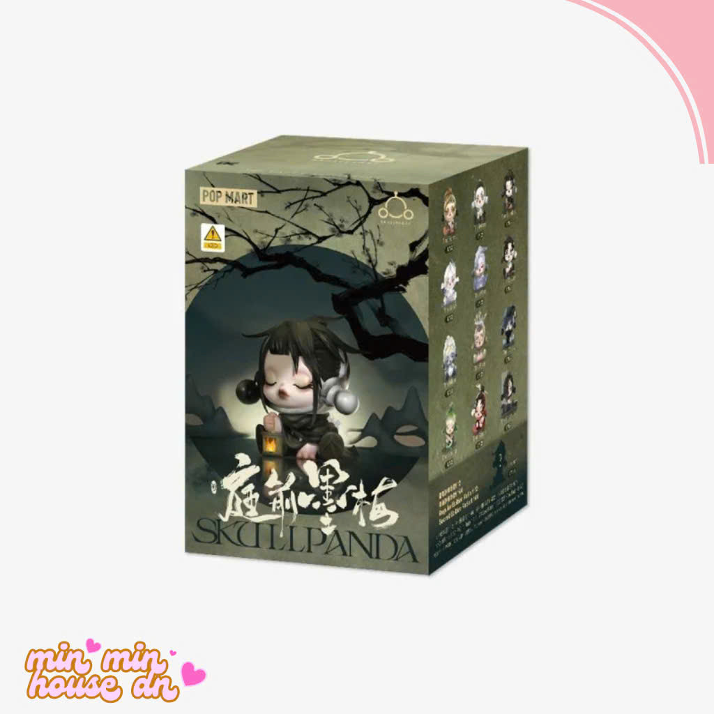 SKULLPANDA The Ink Plum Blossom Series Figures