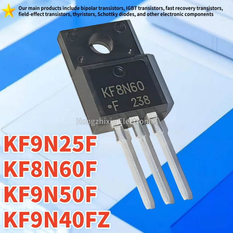 5 CÁI KF8N60F KF9N25F KF9N40FZ KF9N50F TO-220F 8N60F 9N25F 9N40FZ 9N50F MOS bóng bán dẫn hiệu ứng tr