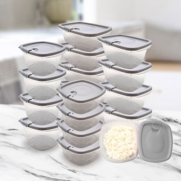 [Sản xuất tại Hàn Quốc] Gói 5. Hộp đựng gạo lò vi sóng Hộp bảo quản thực phẩm kín khí BPA Free Free 