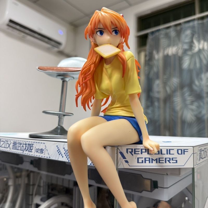 Hàng có sẵn Thủy thủ Mặt trăng Evangelion BBG Asuka Hình Bánh mì Asuka Hình 1 / 6 Ghế